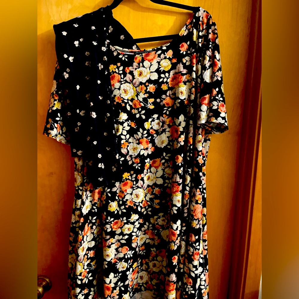 Dress with leggings